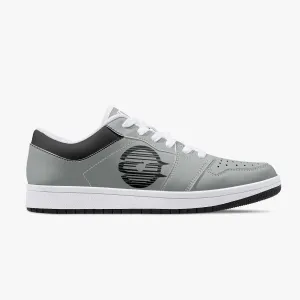 174. Low-Top Leather Sneakers - White/Black