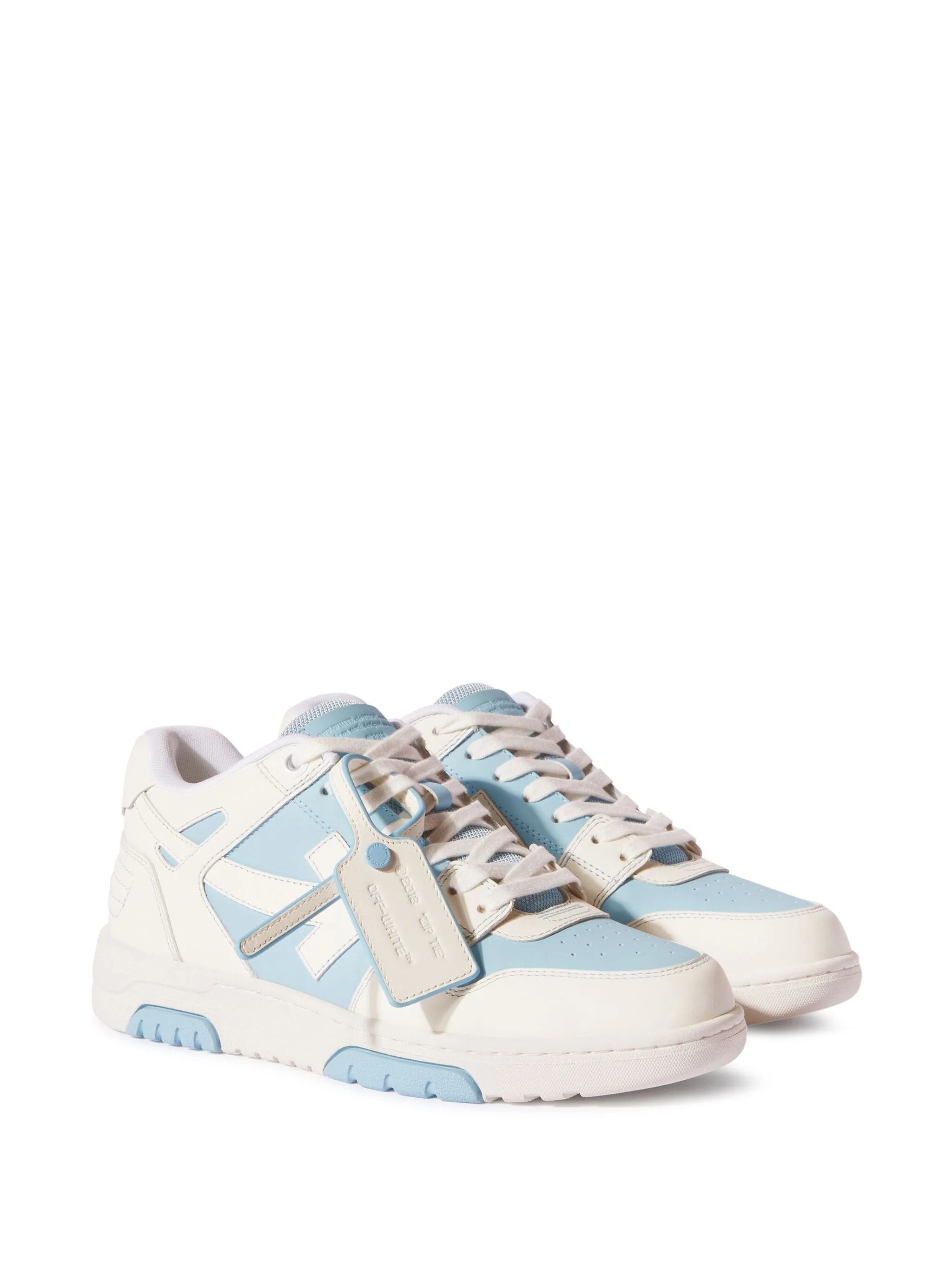 Blue Low-Top Sneakers