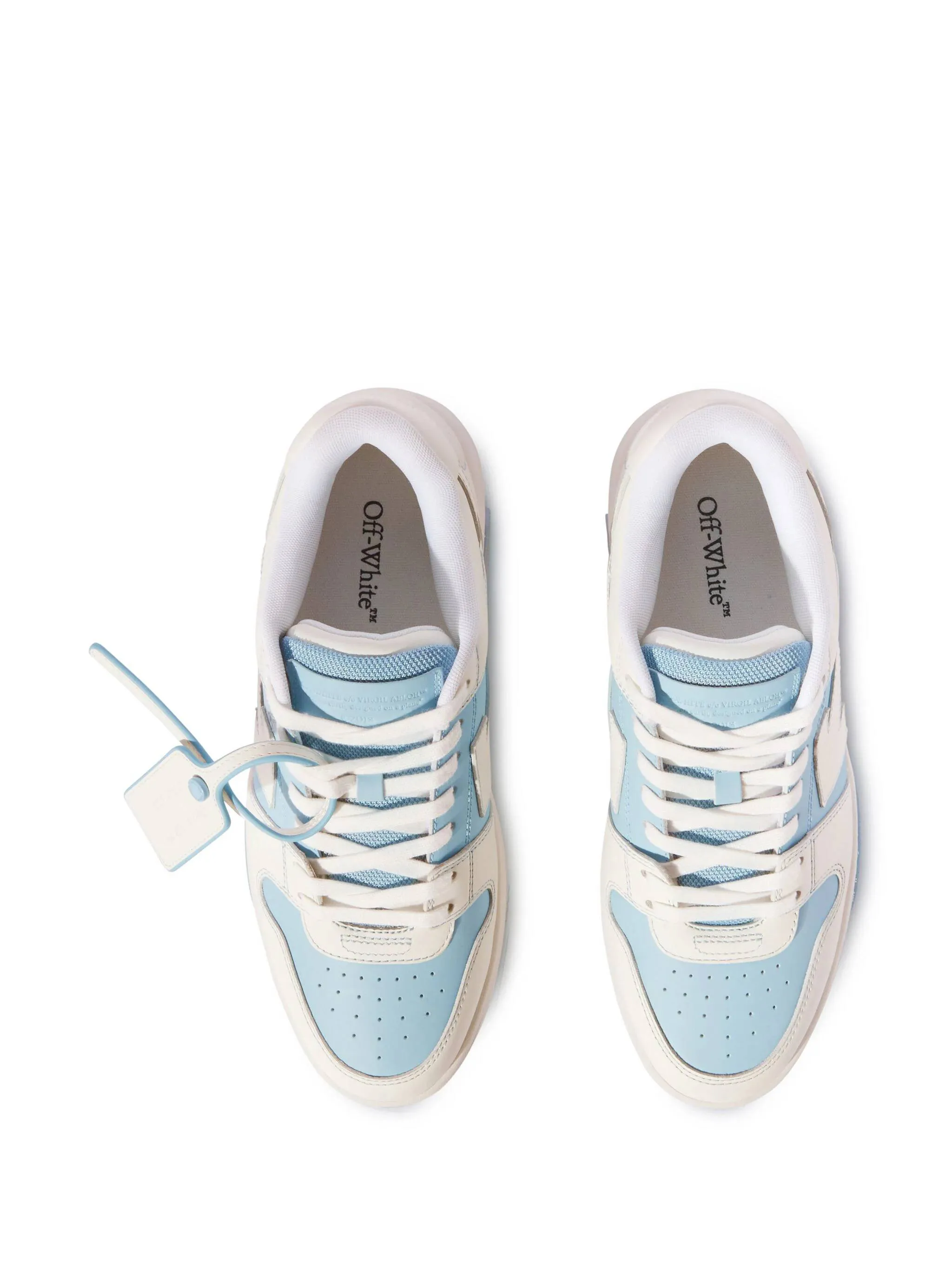 Blue Low-Top Sneakers