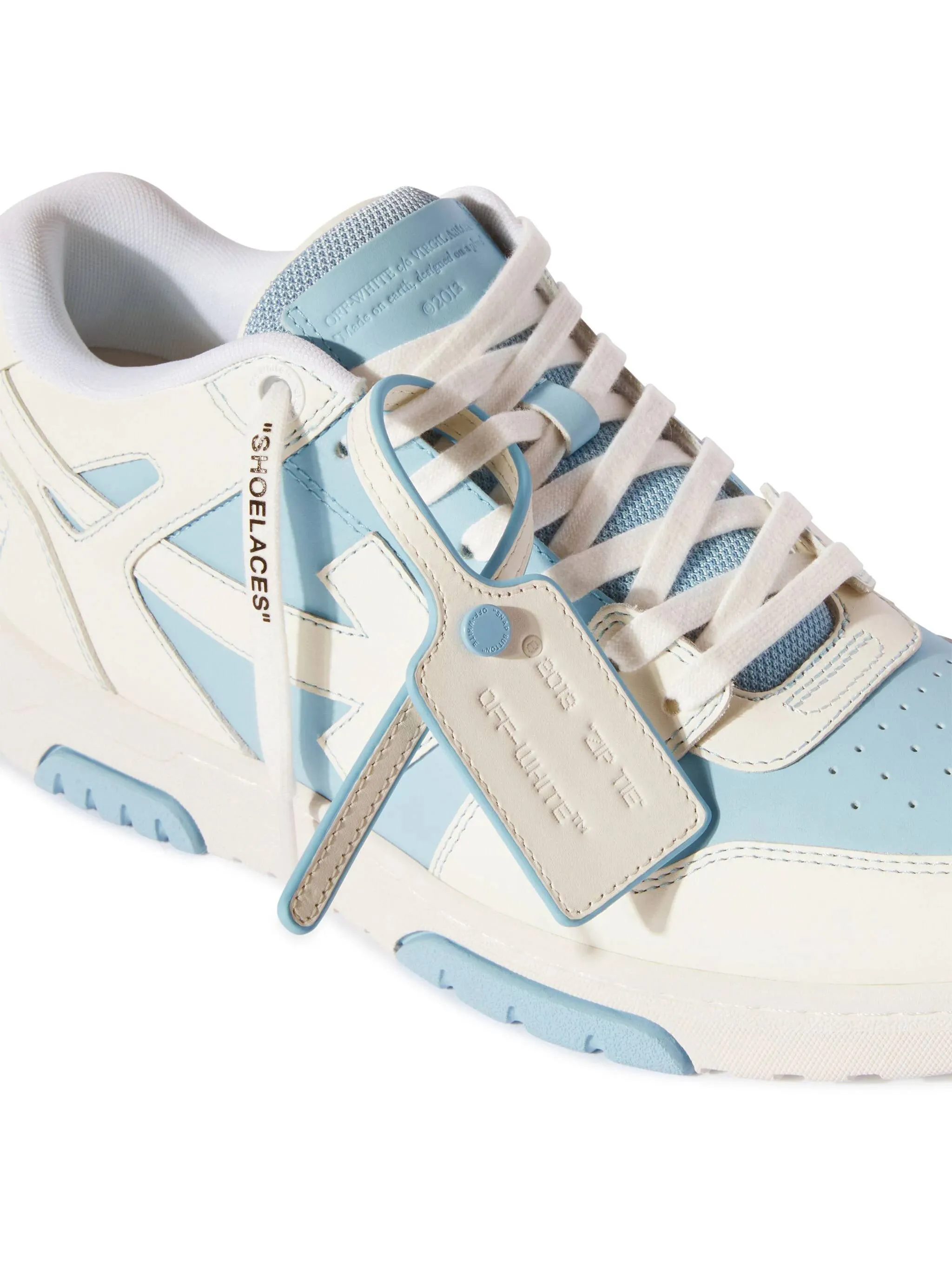Blue Low-Top Sneakers