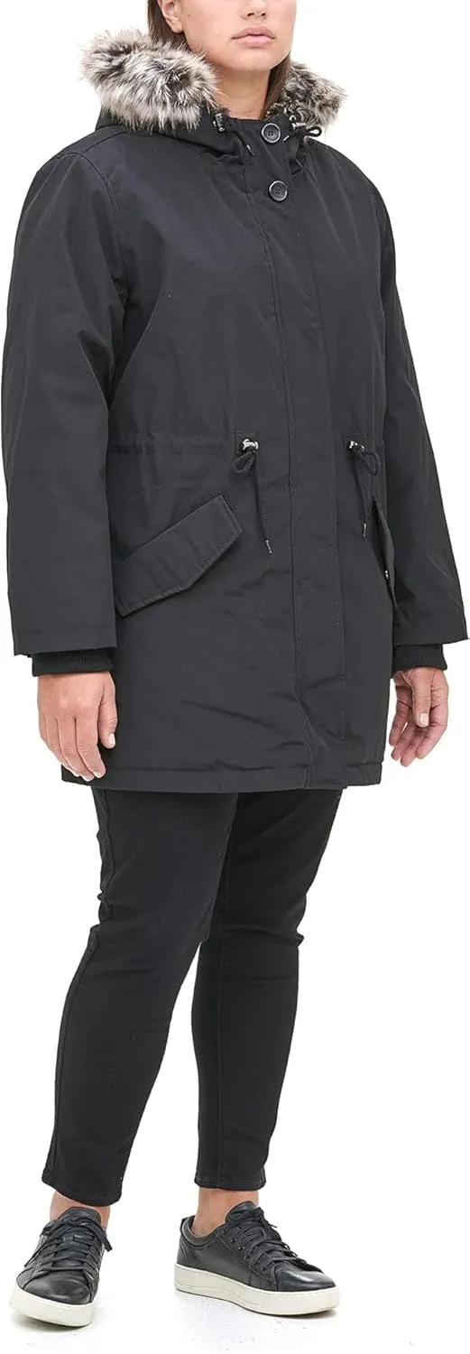 Levi's Women's Faux Fur Lined Hooded Parka Jacket