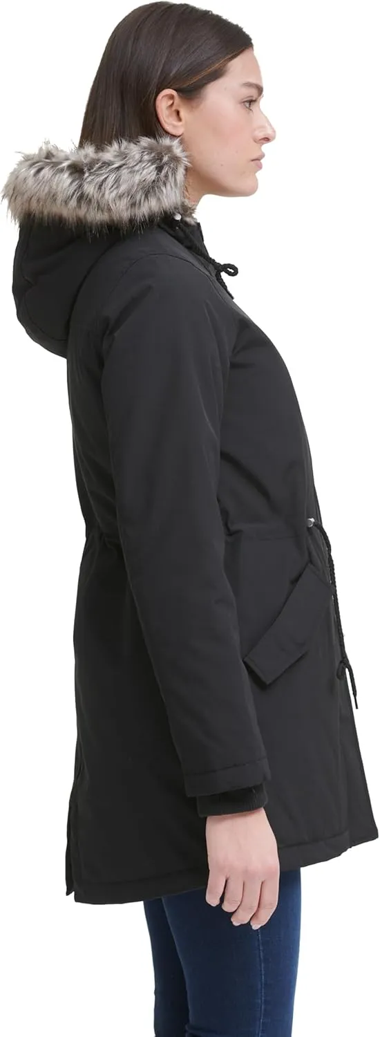 Levi's Women's Faux Fur Lined Hooded Parka Jacket