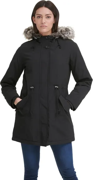 Levi's Women's Faux Fur Lined Hooded Parka Jacket