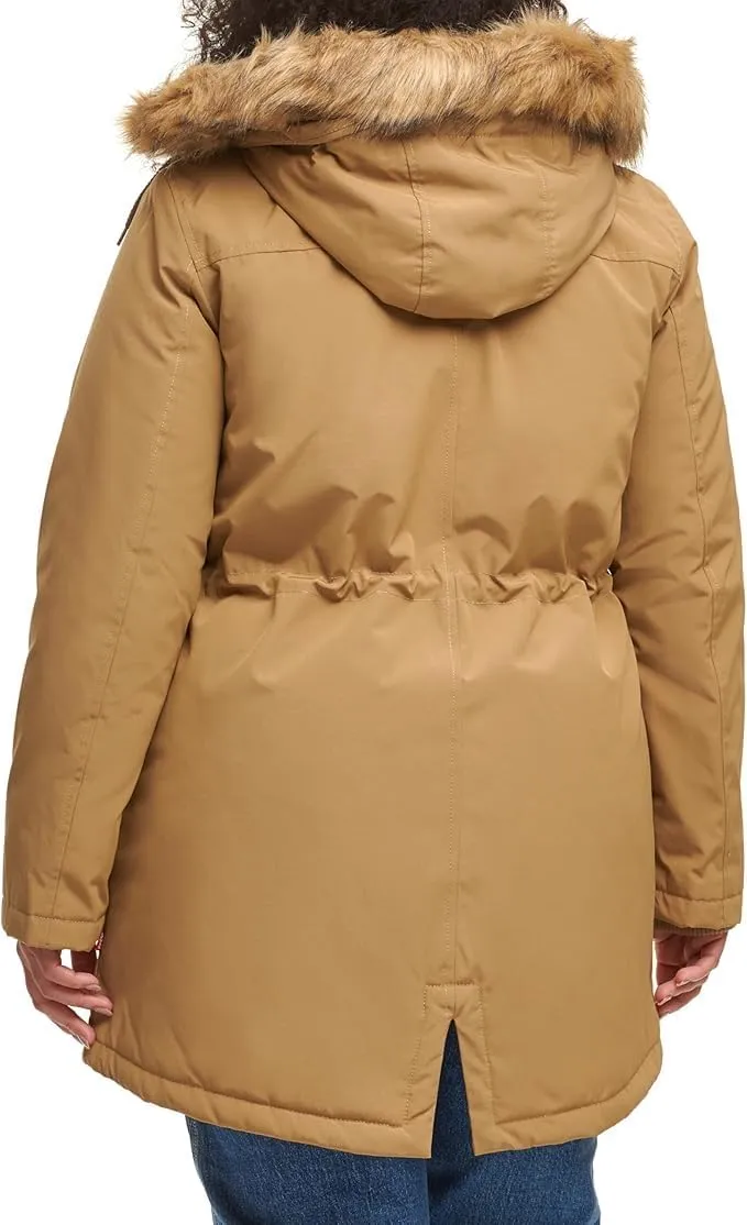Levi's Women's Faux Fur Lined Hooded Parka Jacket